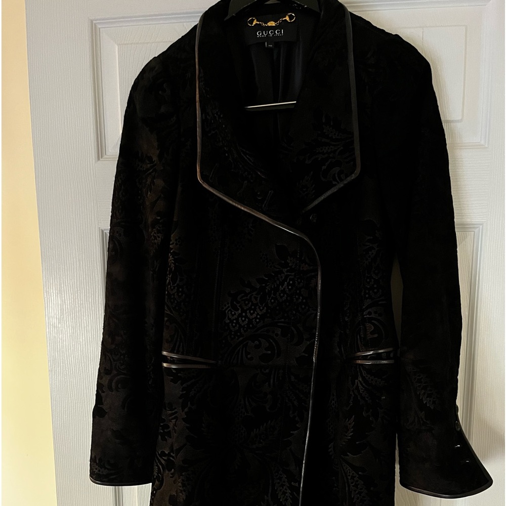 Gucci leather jacket